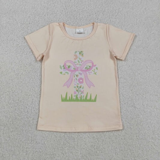 Easter cross bow short sleeve shirt GT1397