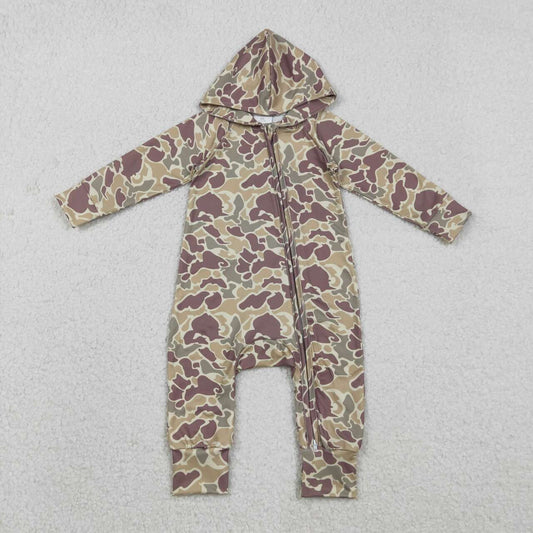 Camo long Sleeve baby Romper LR2812