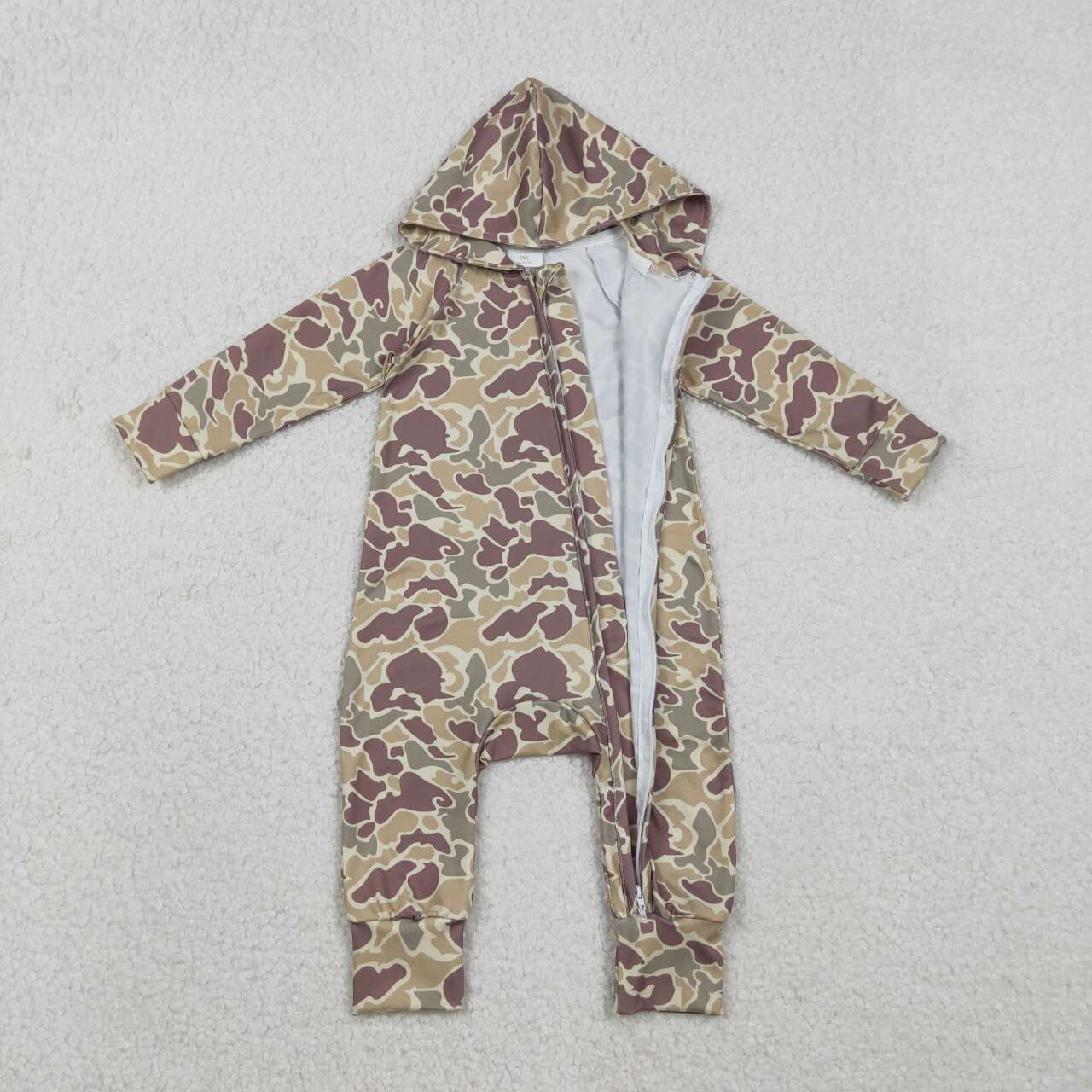 Camo long Sleeve baby Romper LR2812