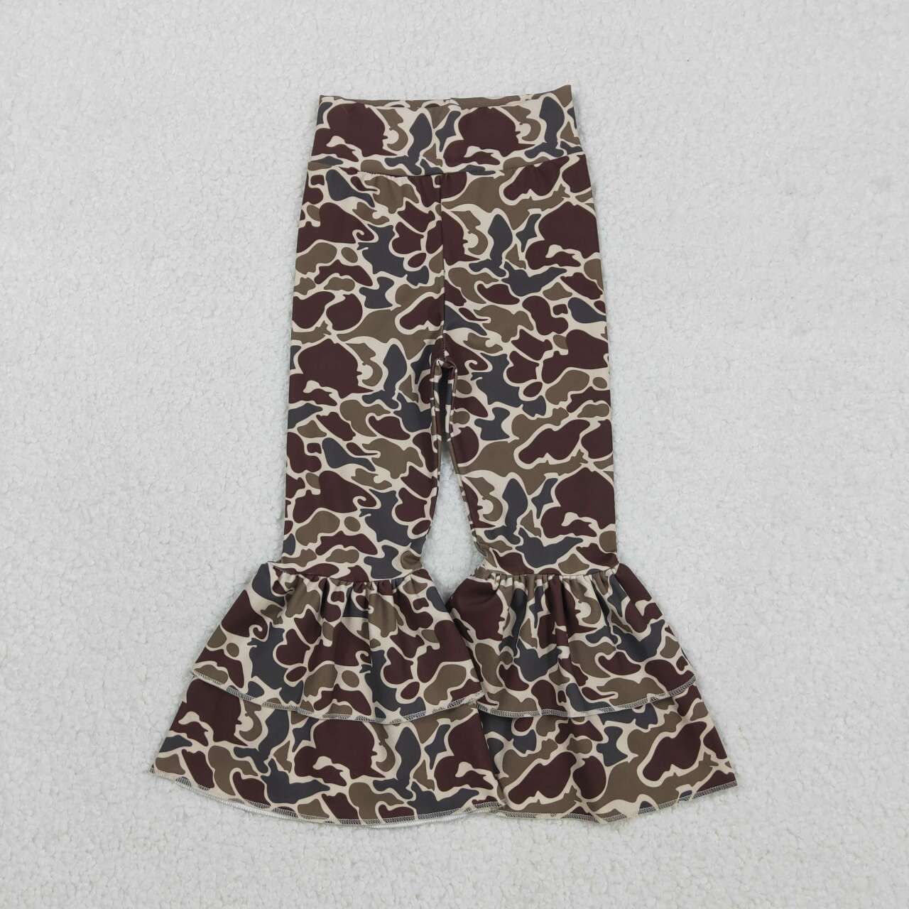 Athletic Camo Yoga Bell Pants P0888