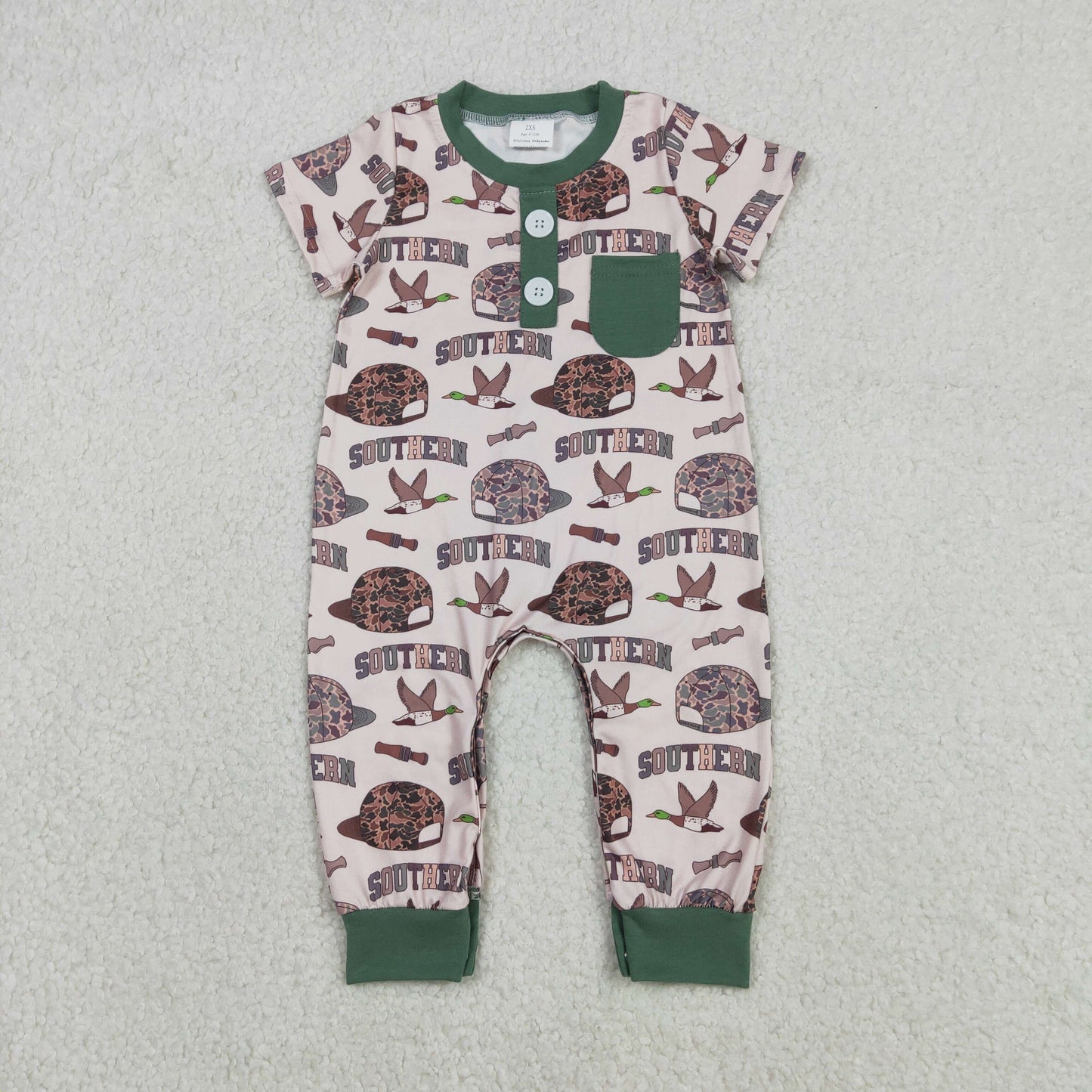 Camo Boy Baby Romper SR3245