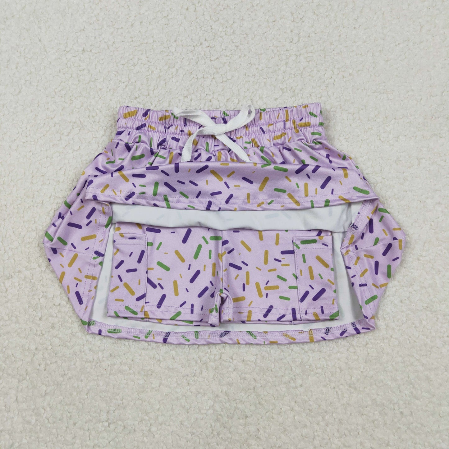 purple icecream Girls Skort GLK0144