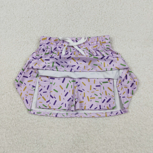 purple icecream Girls Skort GLK0144