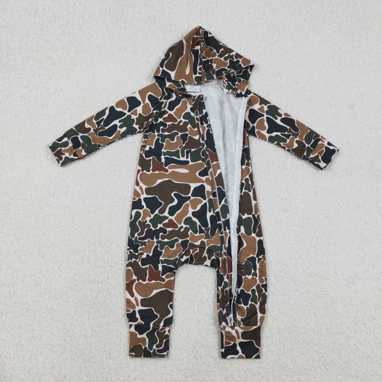 Camo long Sleeve baby Romper LR2815