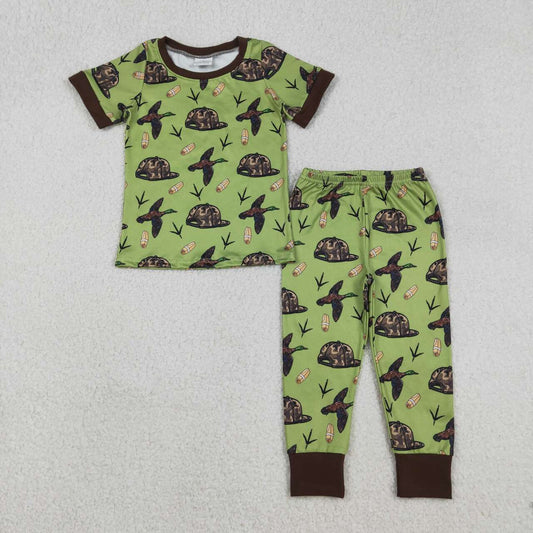 Camo Duck Long-Sleeved Pajamas BSPO0636