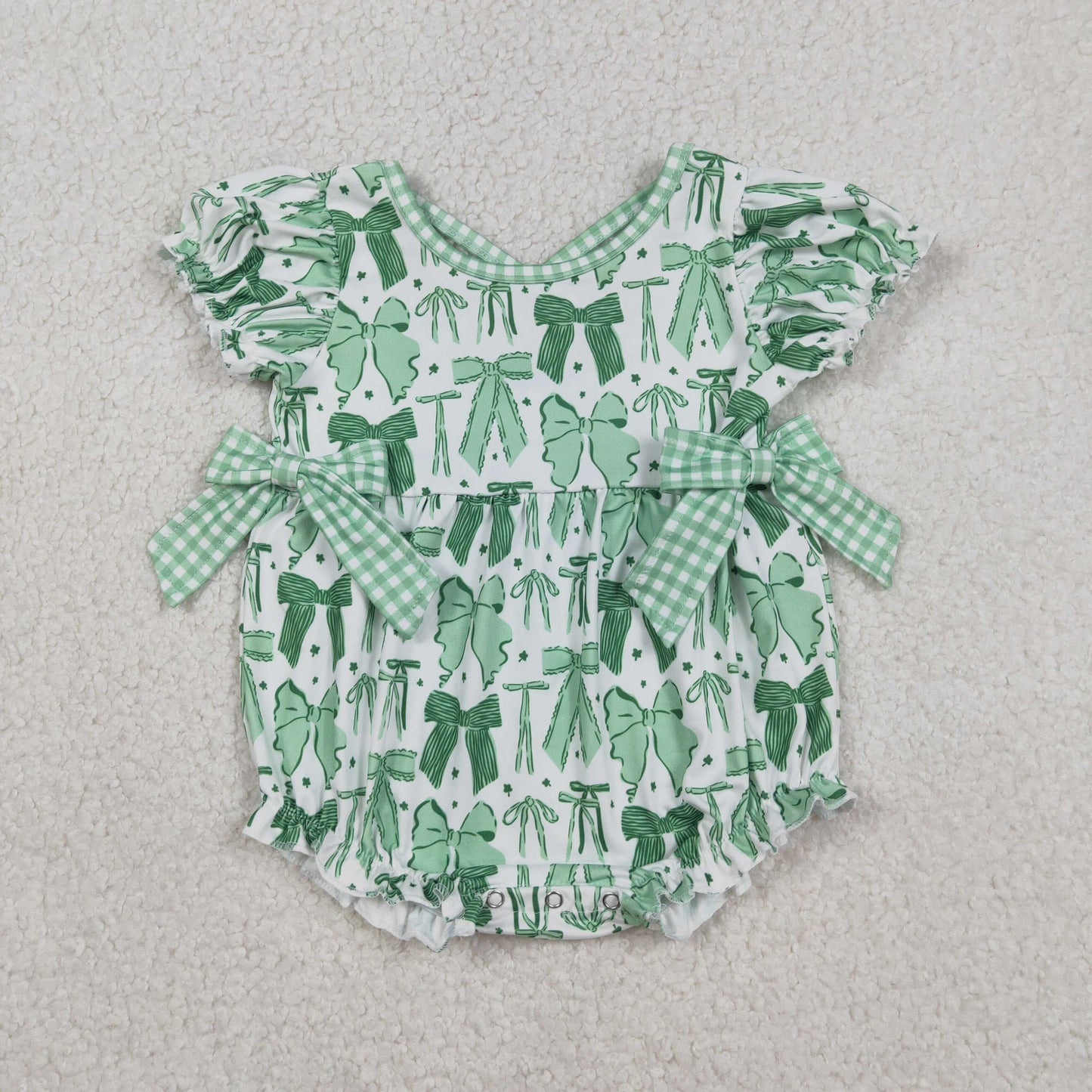 st patrick day baby Romper SR3305