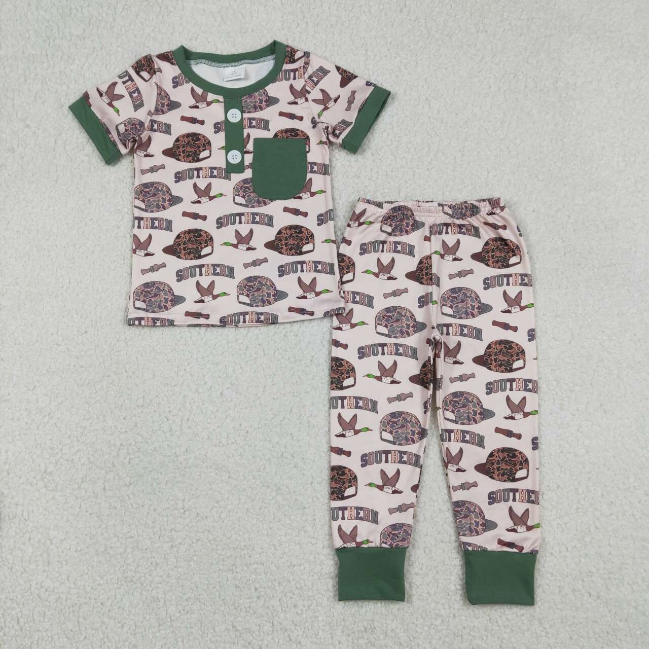 Duck short-sleeved pajamas BSPO0597