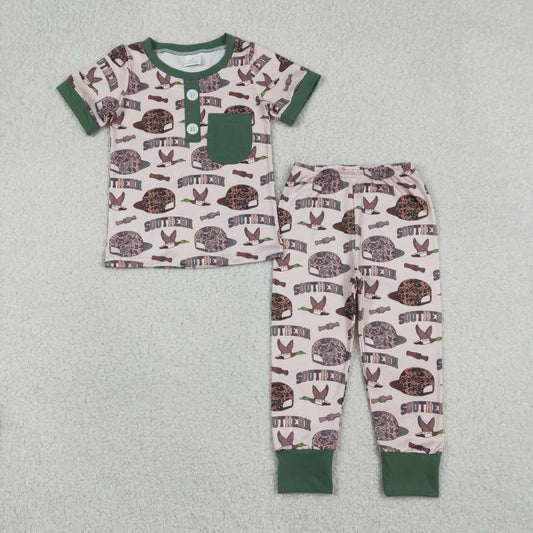 Duck short-sleeved pajamas BSPO0597