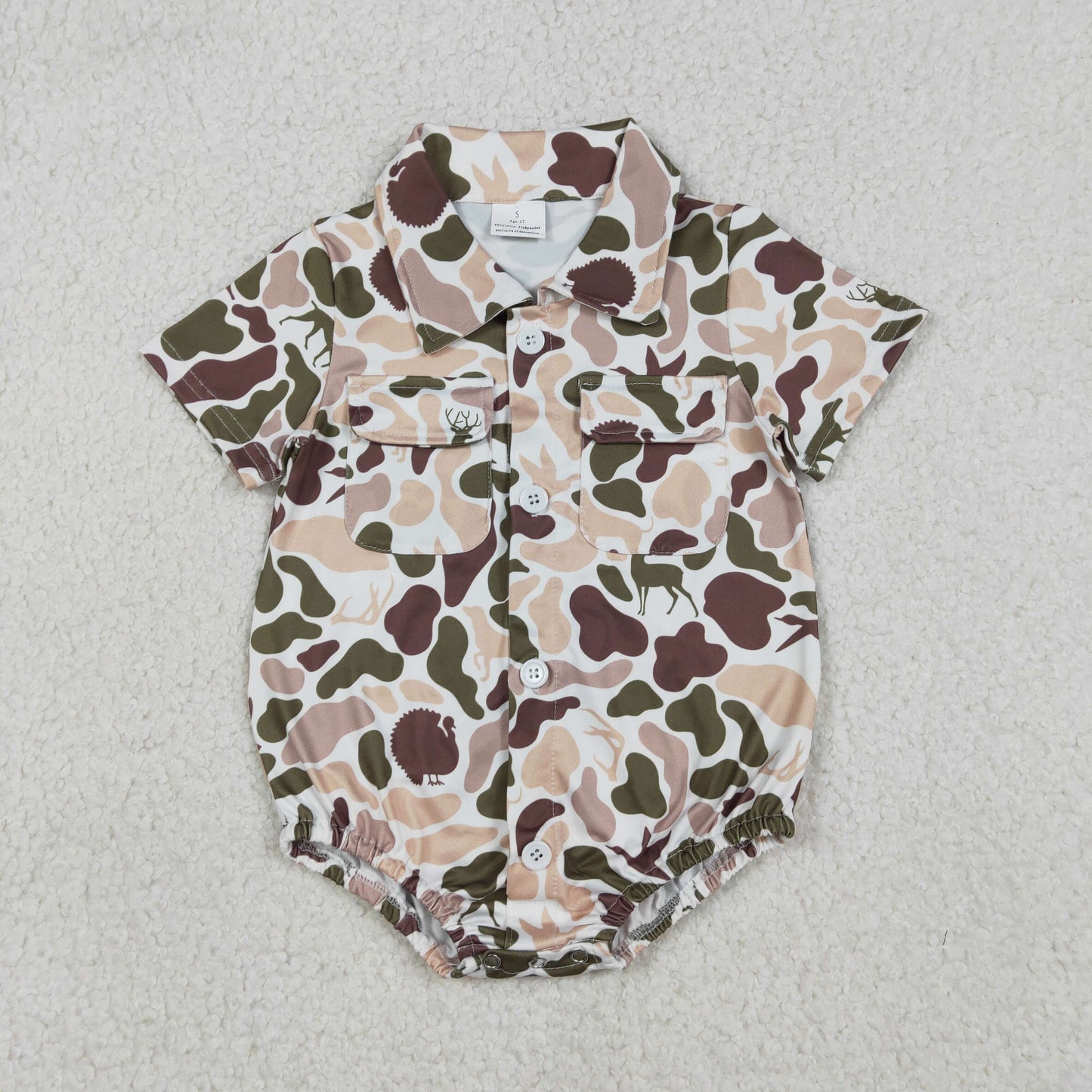 Camo baby Romper SR3657