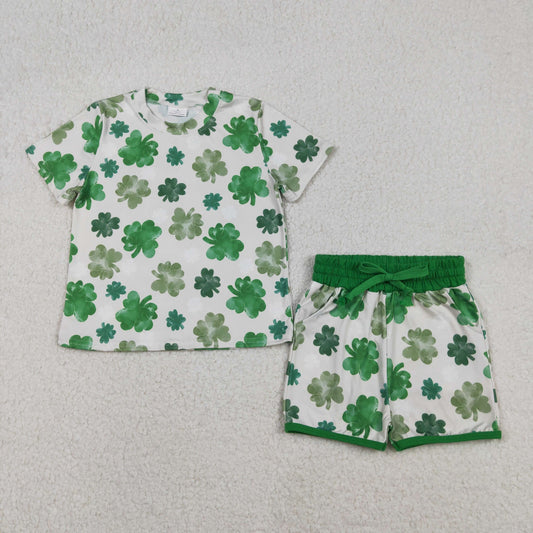 st patrick day Short Sleeve Girls Set  GSSO2744