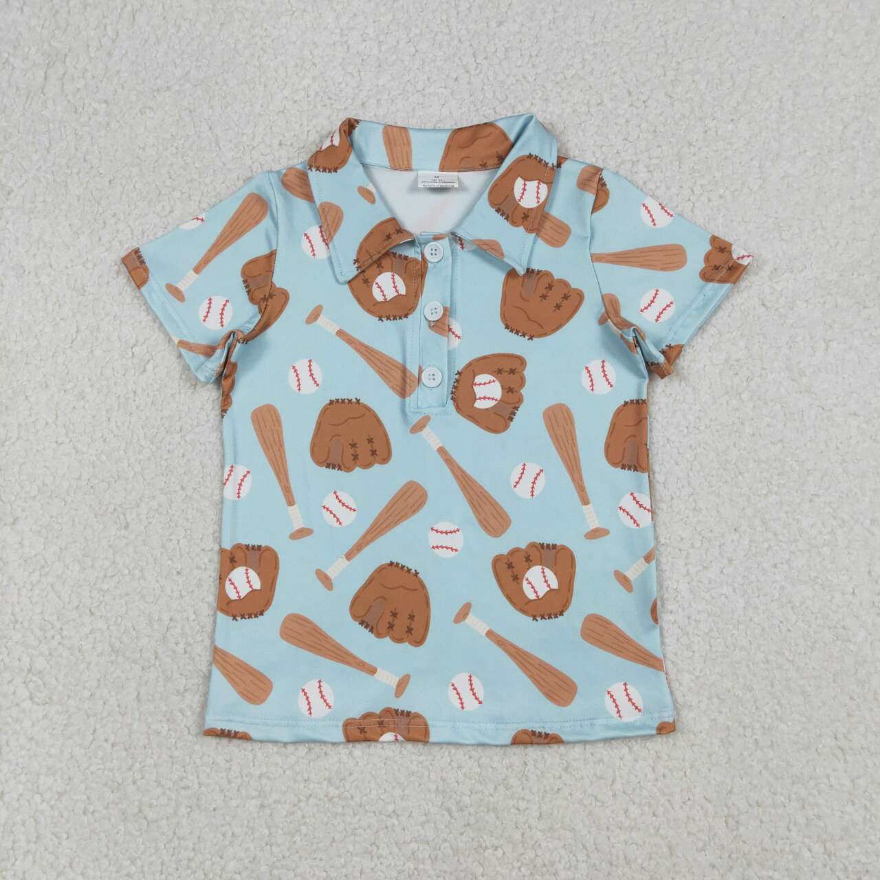 baseball Button Shirt BT1579