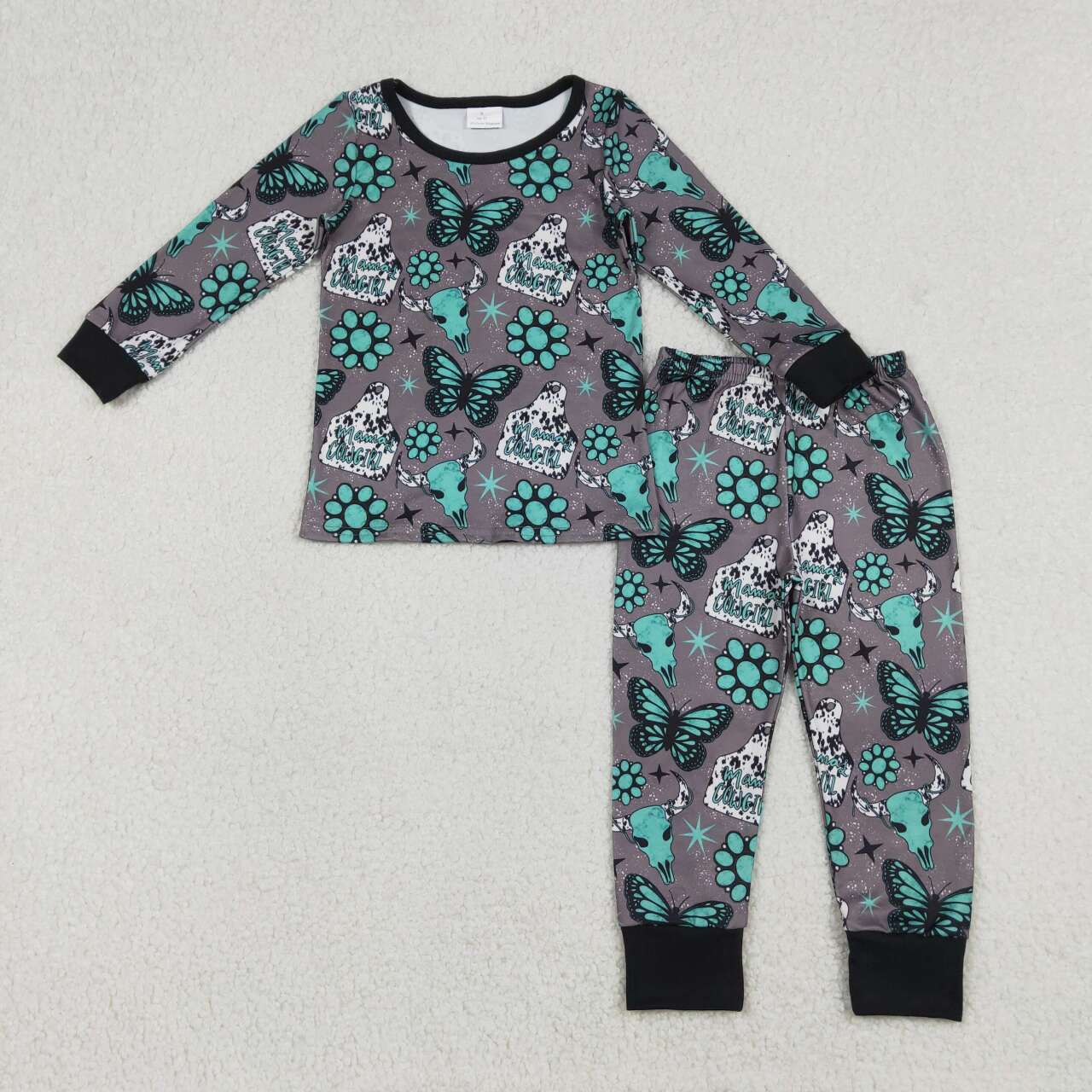 western cowgirl Long Sleeve pajamas GLP3254