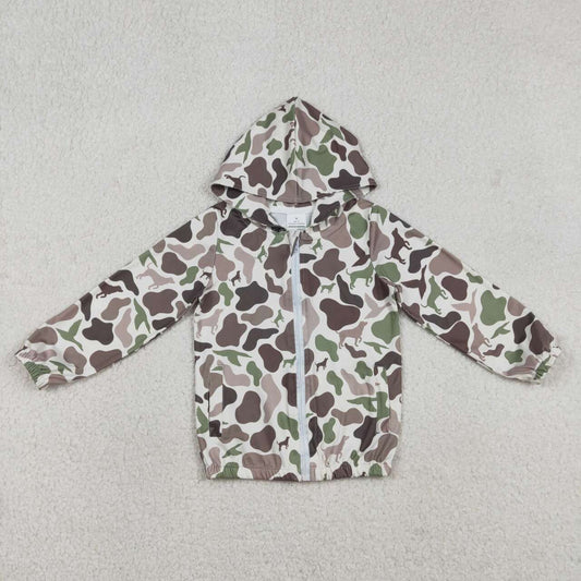 Camo Duck Long Sleeve hoodies BT1343
