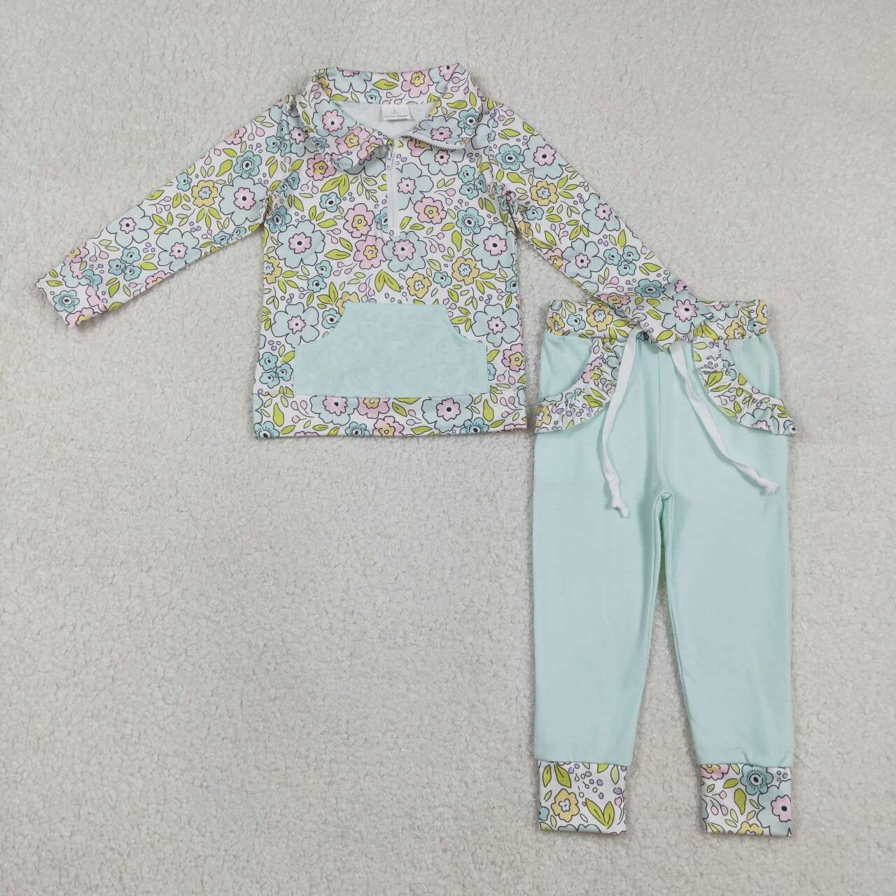 flower Pants Girls Set GLP3278