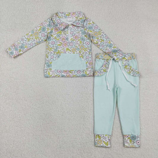 flower Pants Girls Set GLP3278