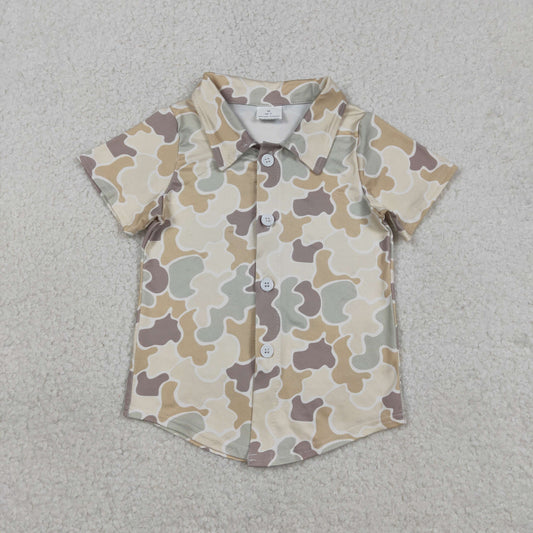 Camo Button Shirt BT1566
