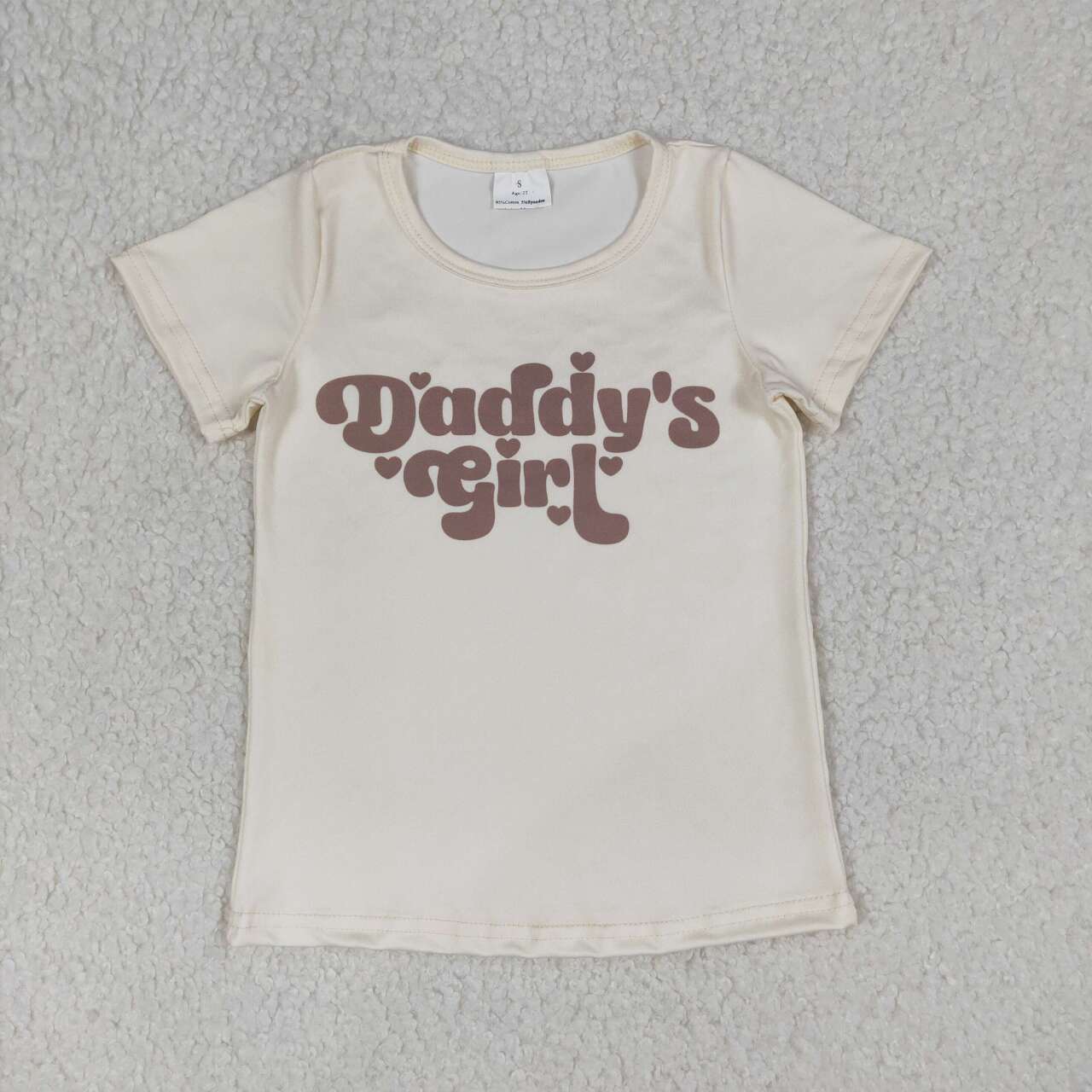 Daddy's Girls print short sleeve Shirt GT1567