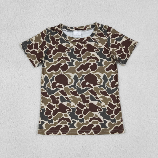 Camo print short sleeve Shirt BT1648