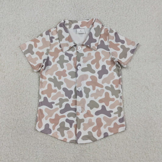Camo Button Shirt BT1564