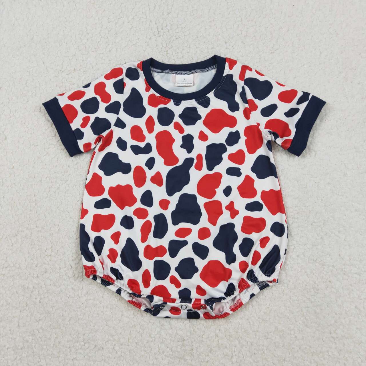 Camo embroidered duck Baby Romper SR3822