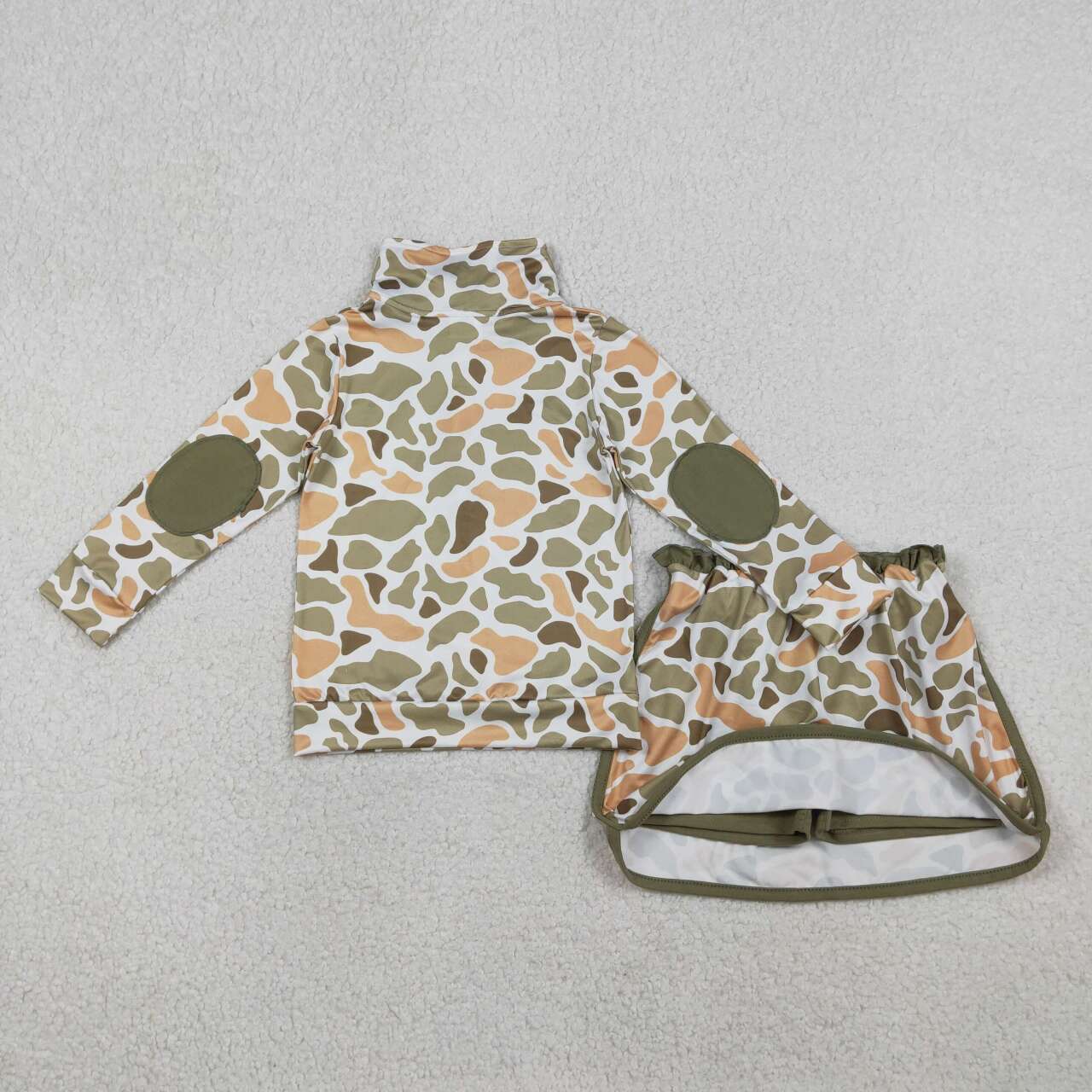 Camo girls skort set GLD1545