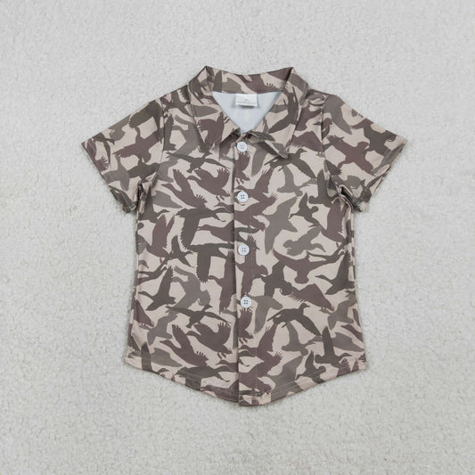 Camo Button Shirt BT1562