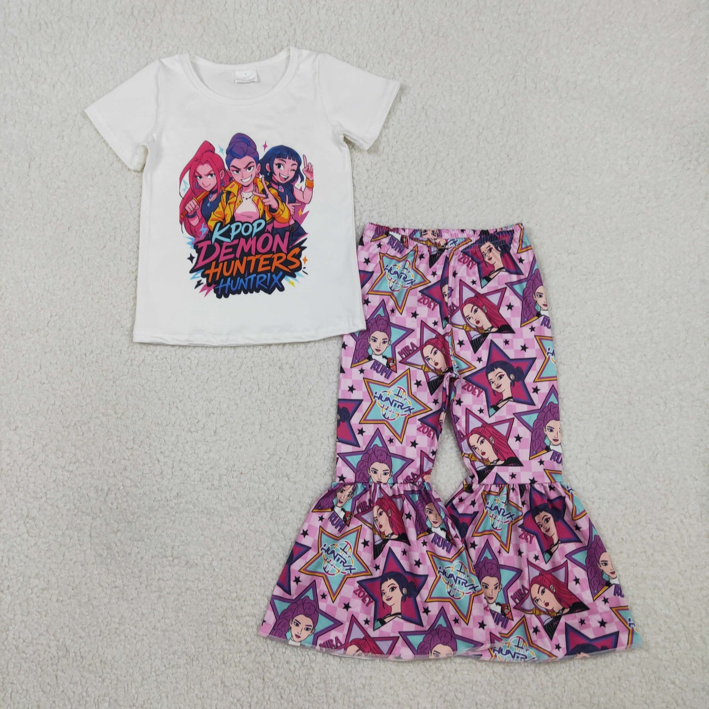 Cartoon Bell Pants Girls Set GSPO2130