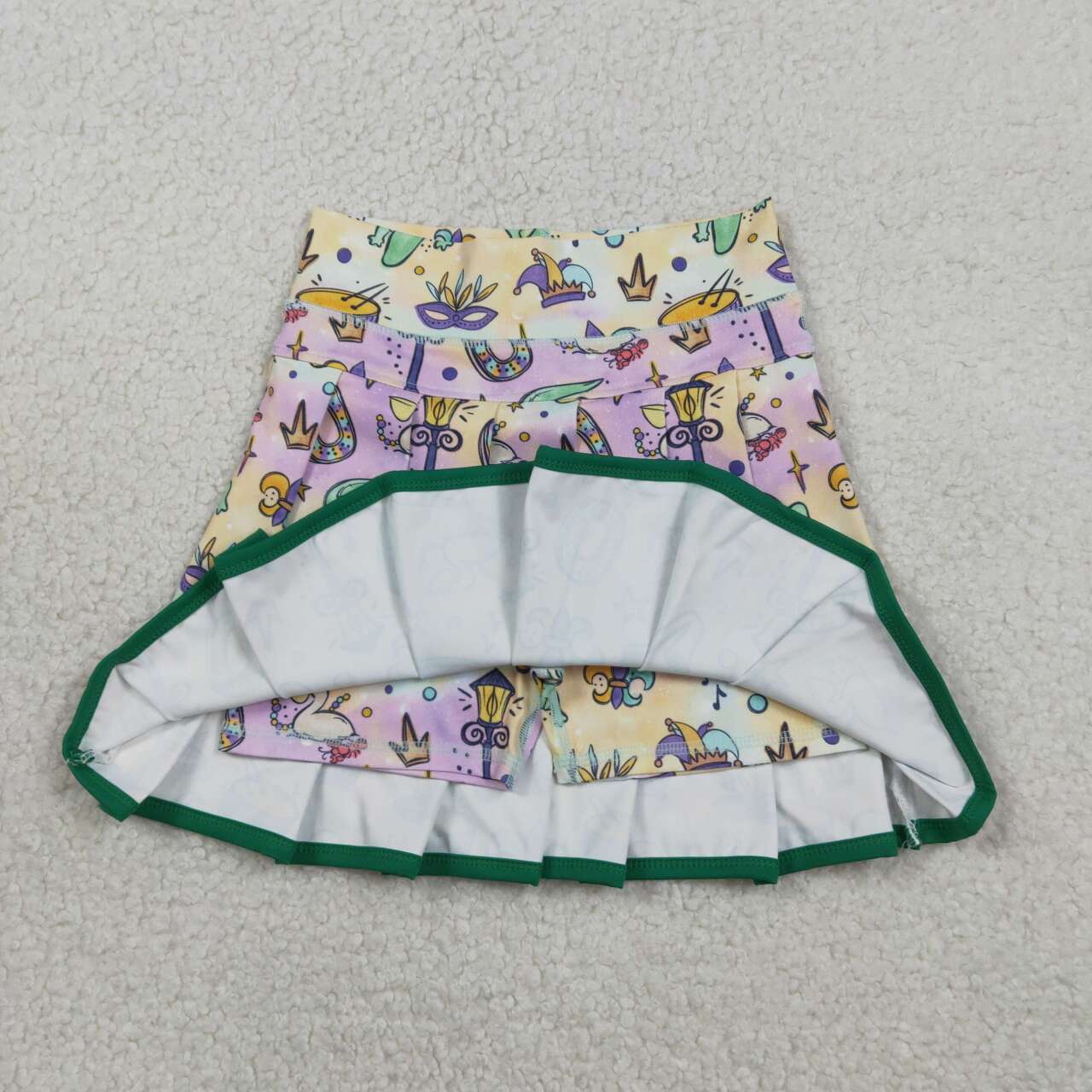 Athletic mardi gras Girls Skort GLK0163