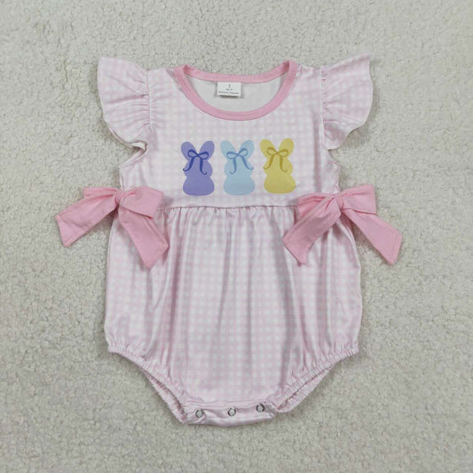 Easter colorful Bunny Baby Romper  SR3767