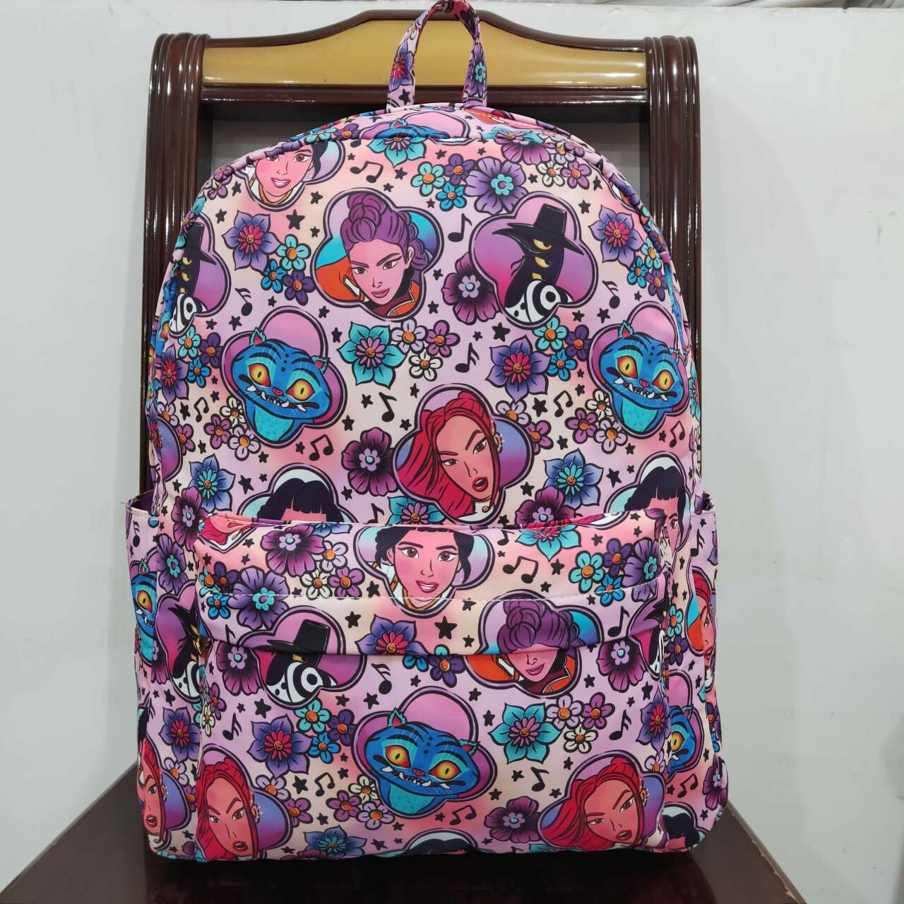 Purple Cartoon BACKPACK BA0386