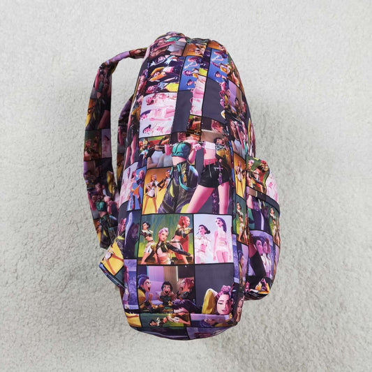 Purple Cartoon BACKPACK BA0384