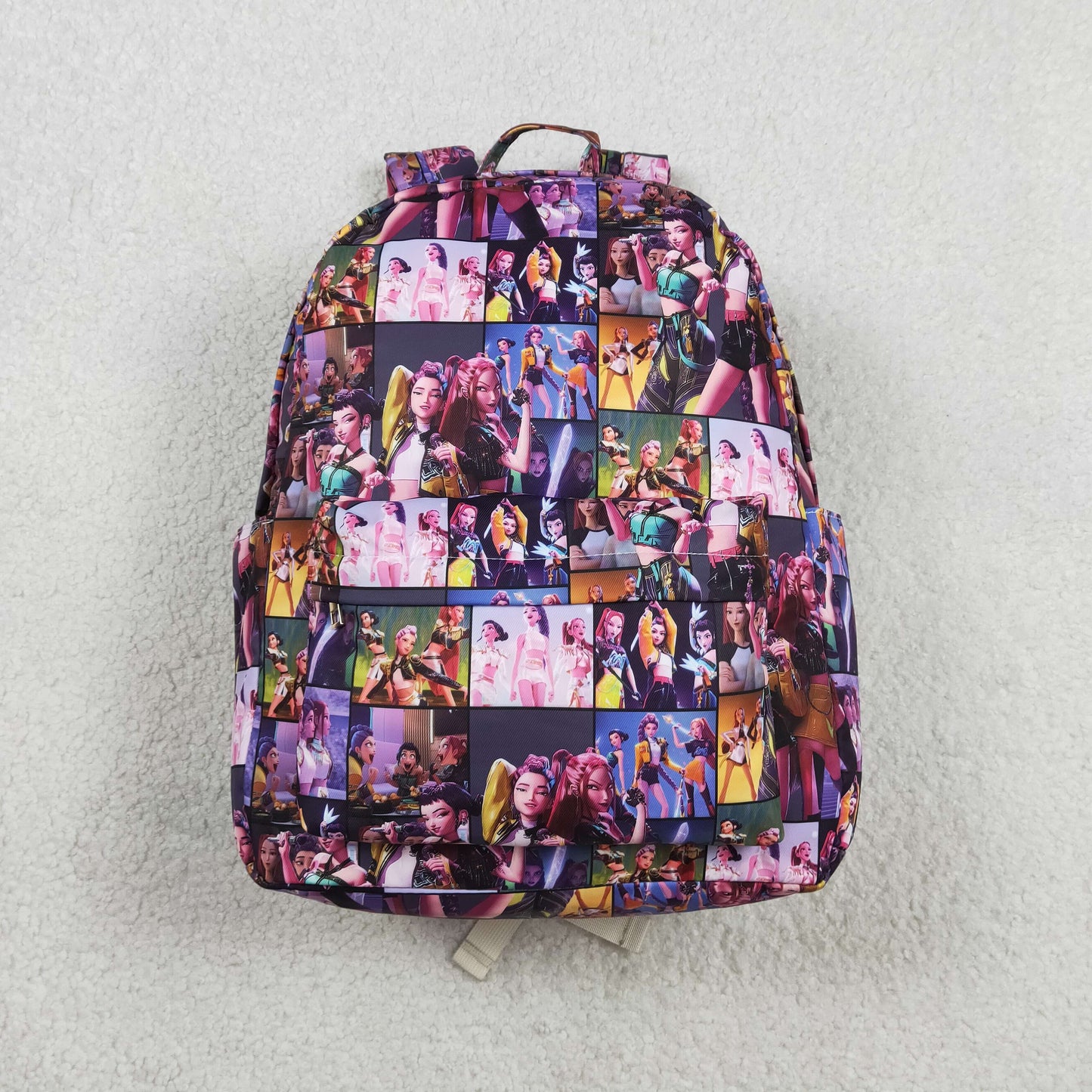Purple Cartoon BACKPACK BA0384