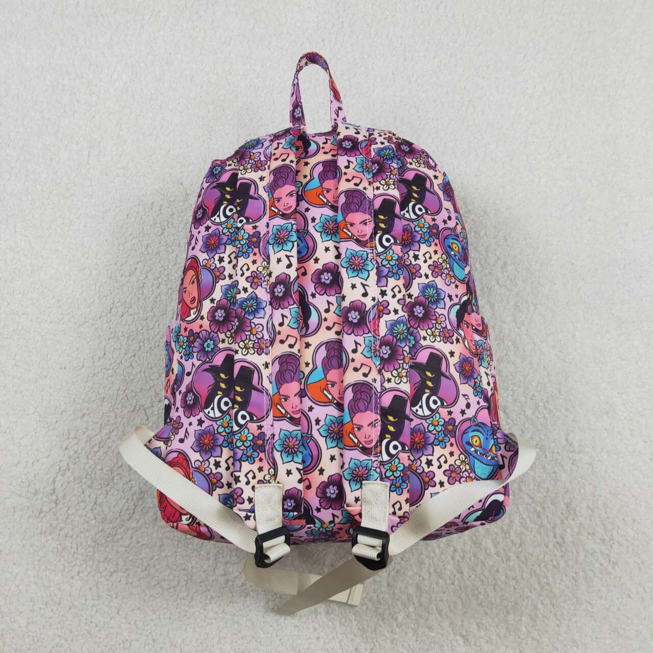 Purple Cartoon BACKPACK BA0386