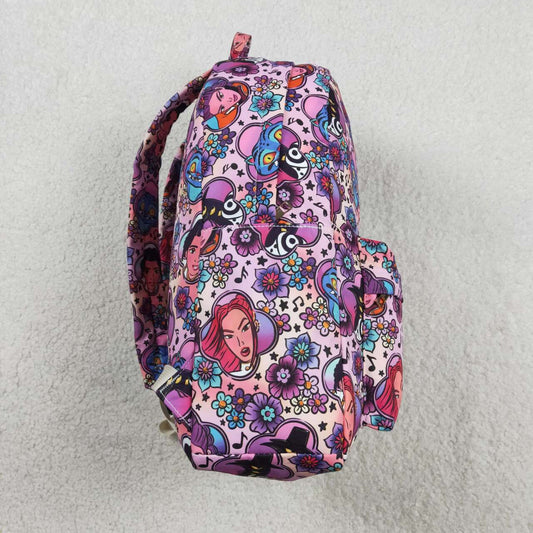Purple Cartoon BACKPACK BA0386