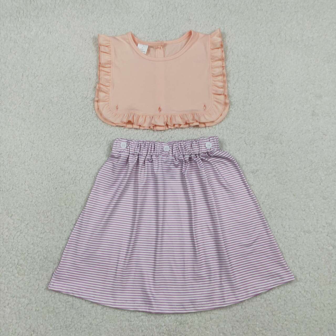 Pink With Ruffle Girls dress GSD3559