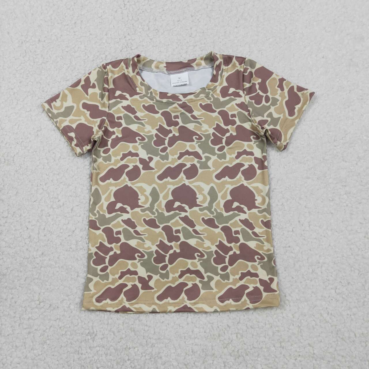 Camo print short sleeve Shirt BT1713
