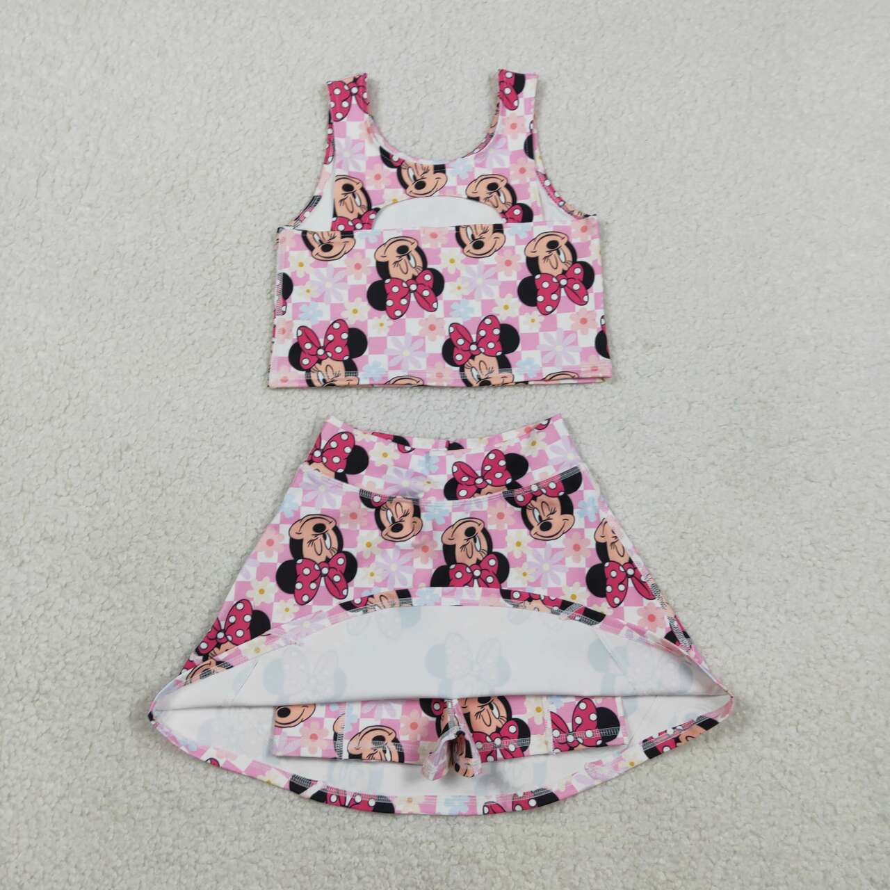 Cartoon athletic Girls Skort GSD2460