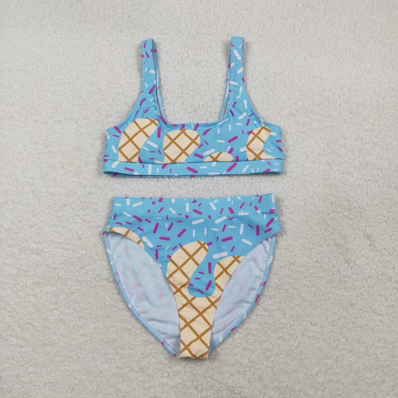 Baseball ice cream Swimsuit for women  S0578