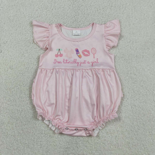 Pink cherry Baby Romper SR3825