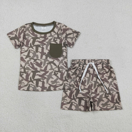 Duck Short Sleeve Boy Set BSSO1795