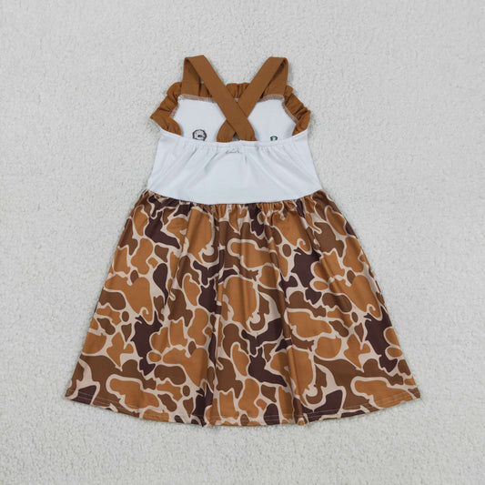 Camouflage Duck Girls dress GSD1518