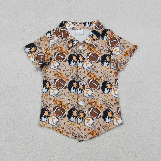 Baseball with Button short sleeve Shirt BT1717
