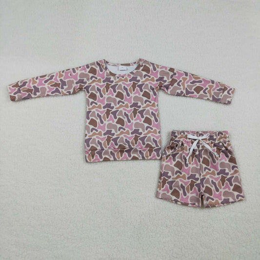 Camo Long Sleeve Boy Outfit GLS0091