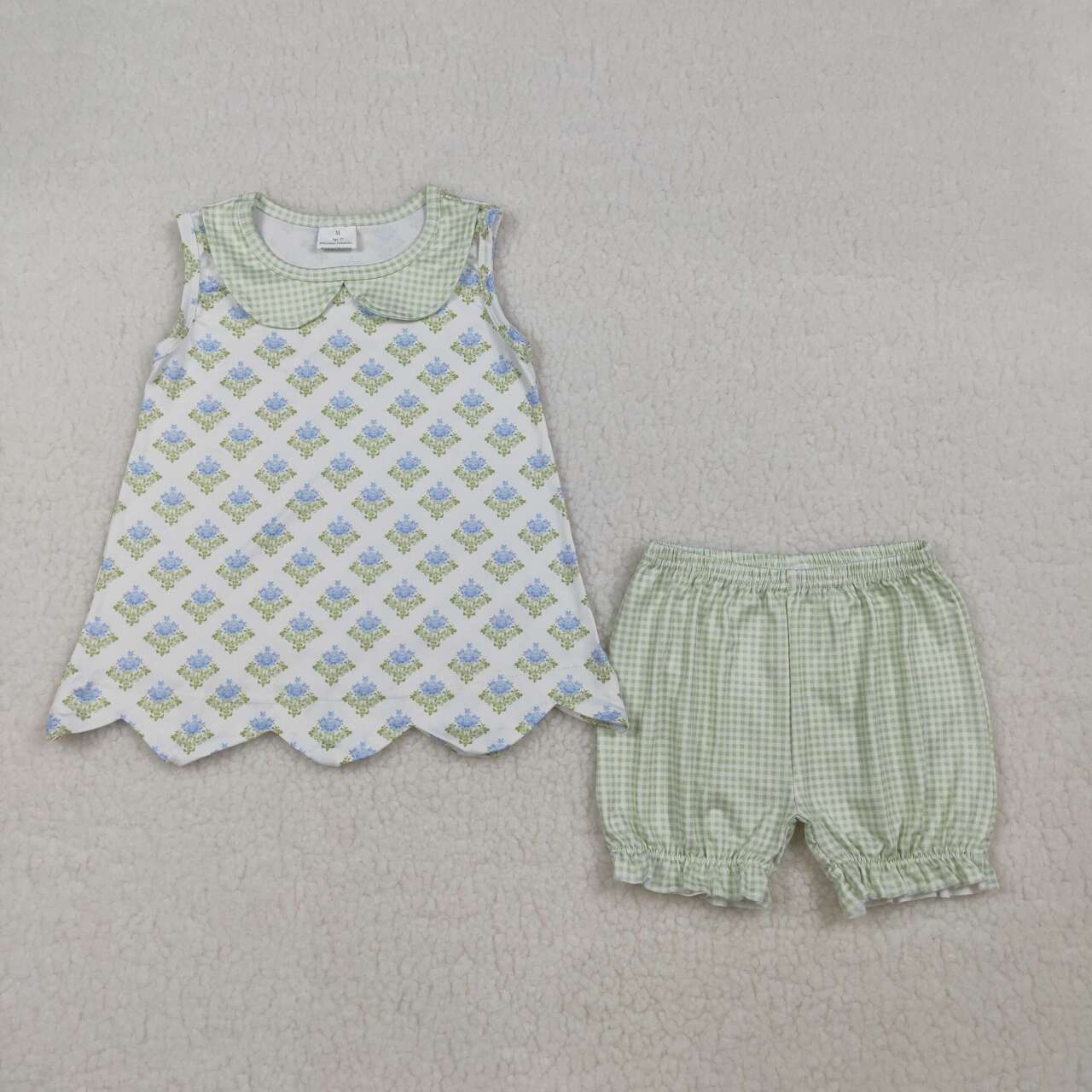 Summer Sleeveless Floral Girls Set GSSO2850