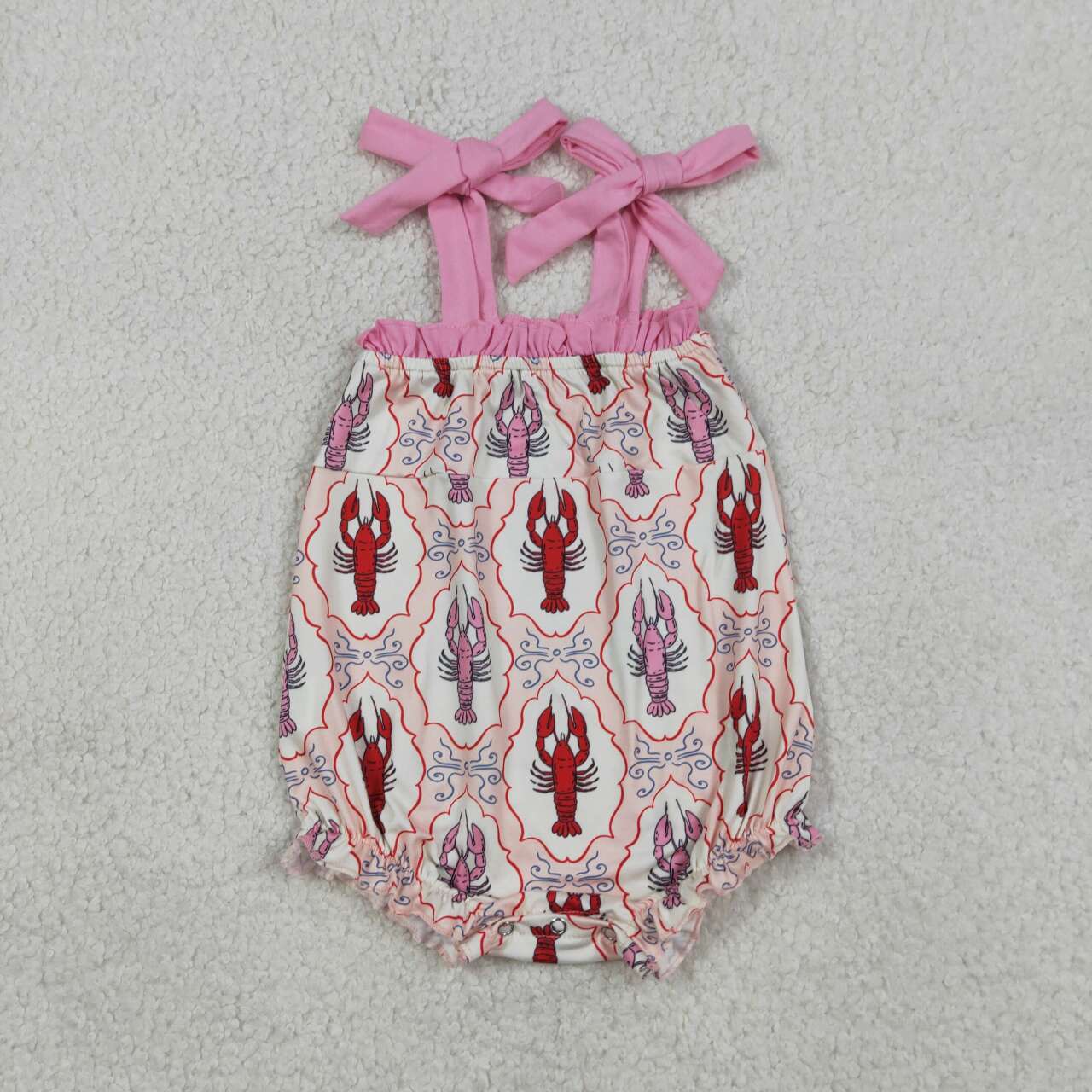 lobster sleeveless Baby Romper SR4032