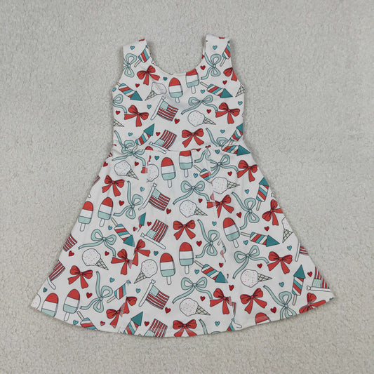 July of 4th popsicle Athletic Girls Dress GSD3750