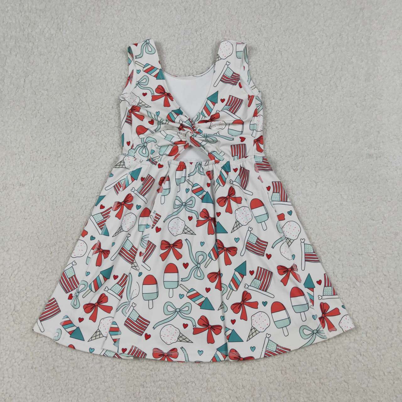 July of 4th popsicle Athletic Girls Dress GSD3750