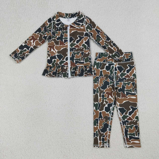 Camo yoga sports Girls Set（副本）