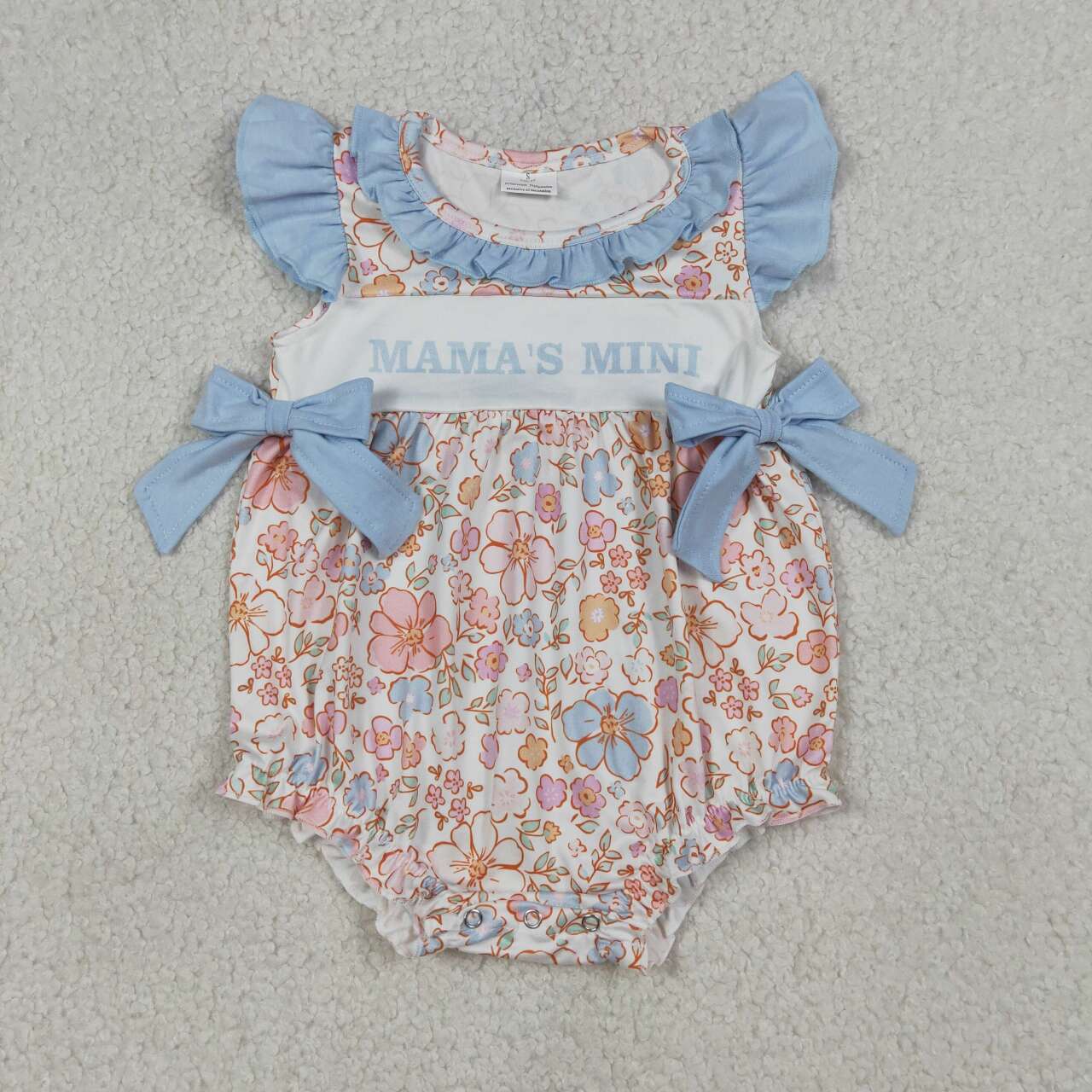 mama's mini Print flower Baby Romper SR3973
