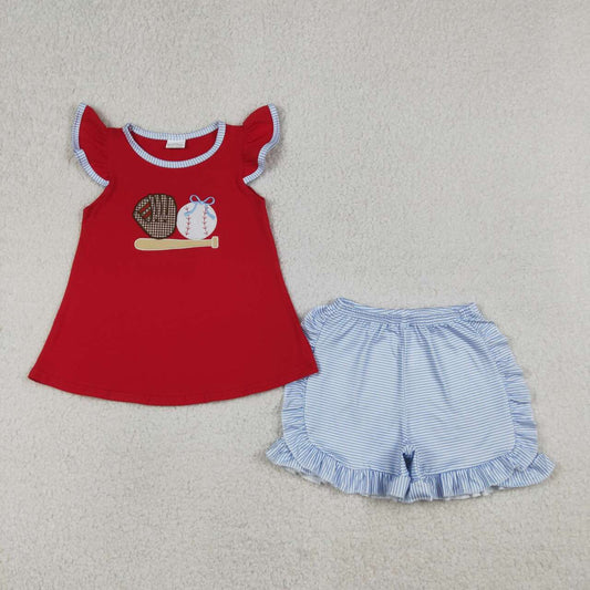 Baseball Embroidery Boy Set GSSO3246